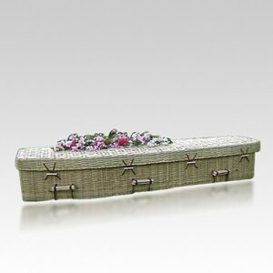 Biodegradable caskets can also be used for cremation.