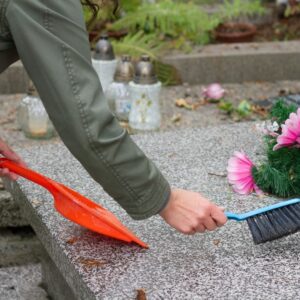 There is a reason Americas Favorite Passtime is not cleaning up cemetery plots.